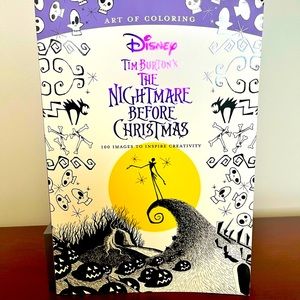 Disney Tim Burtons Nightmare Before Christmas Colouring Book
